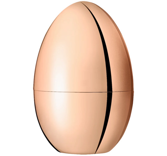 Wood Egg Rose Gold Tableware Set