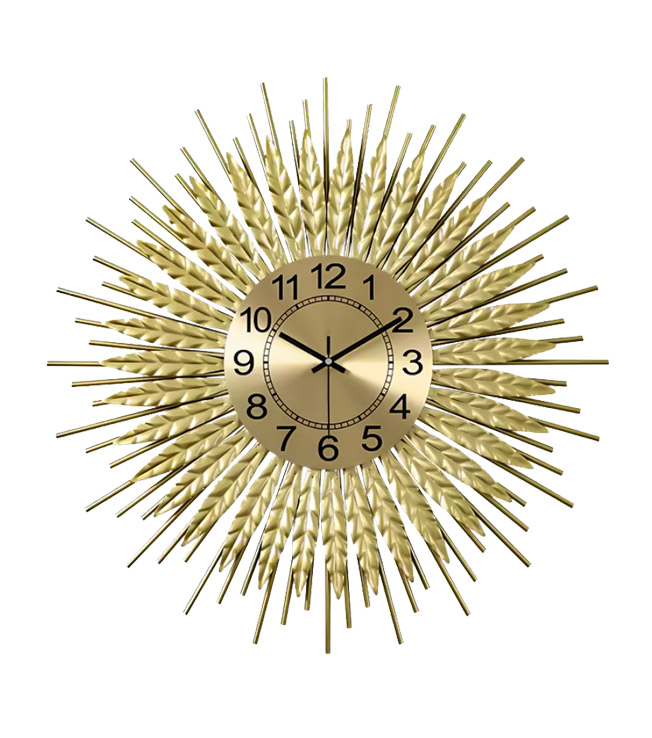 copper wall clock