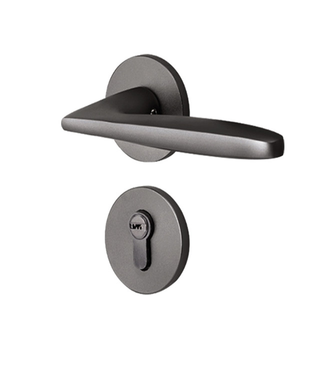 Aluminum alloy door handle lock