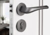 Aluminum alloy door handle lock